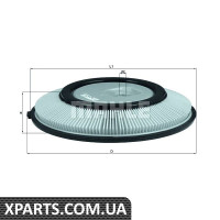Фiльтр повiтряний Nissan Mahle LX724