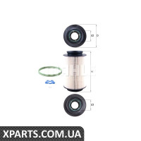 Фільтр паливний VW/AUDI Mahle KX178D