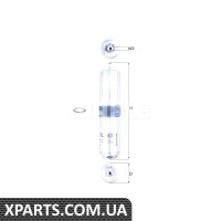 Фільтр паливний Mahle KL763D