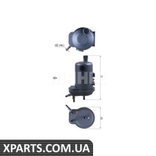Фiльтр паливний Nissan Renault Mahle KL633D