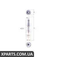 Фільтр паливний BMW 5 E60 3.0D Mahle KL1694D