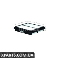 Фільтр повітряний Lanos Mahle LX827