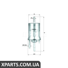 Фільтр паливний VW Mahle KL572
