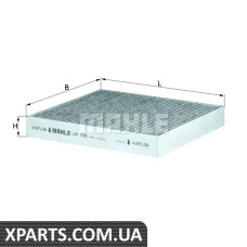 Фільтр салону Mitsubishi Mahle LAK436