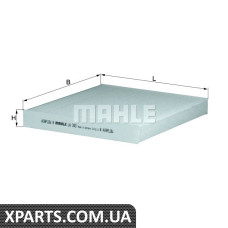 Фільтр салону Hyundai Mahle LA343