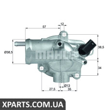 Термостат, що охолоджує рідину Mahle TH1392
