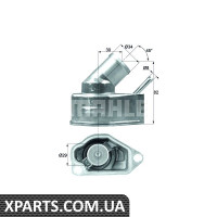 Термостат Opel Astra F/G/H/O/Omega B/Vectra A/B 2.0 16V з прокладкою Mahle TI1092