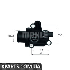 Термостат MB Vaneo W414/A-class W168 1.4-2.0 97-05 Mahle TI1287