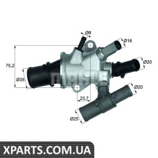 Термостат, охлаждающая жидкость Mahle TI16888