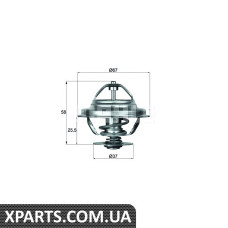 Термостат BMW 5 E34/E28/3 E30/E21 2.0-3.5 77-95 Mahle TX2180D