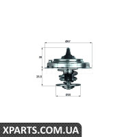 Термостат Audi A4/A6/80/100 2.4-2.8/VW Passat 2.5TDI/2.8 V6/LT 28-55 2.4TD Mahle TX3087D