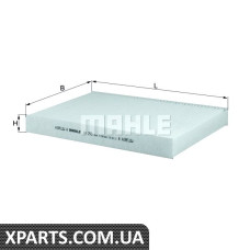 Фільтр салонний Mahle LA290
