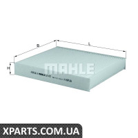Фільтр салону Chevrolet Opel Mahle LA472