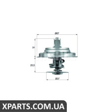 Термостат VW LT 28-46 2.5TDI Mahle TX2587D