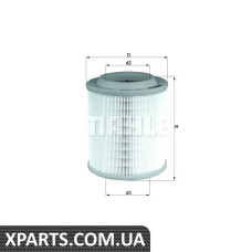 Фільтр повітря Audi Mahle LX1275