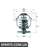 Термостат VW T5 1.9TDI Mahle TX10987D
