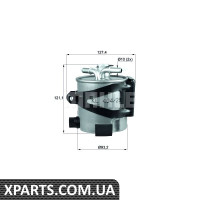 Фільтр паливний Renault Mahle KLH4425