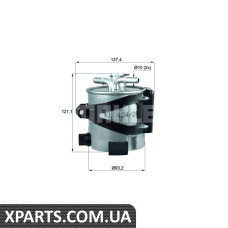 Фільтр паливний Renault Mahle KLH4425