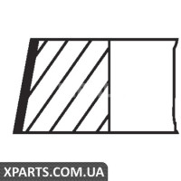 Комплект кілець на поршень MAHLE 640RS101020N0