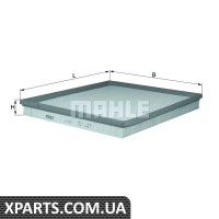 Фільтр повітря FORD Transit Diesel 11- Mahle LX20651