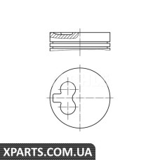 Поршень VAG 8001 19D/24D Mahle 0298212