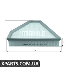 Фільтр повітря BMW 1 E82 3 E90 N51B30A N52B30A Mahle LX1478