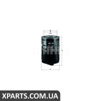 Фільтр масляний AUDIVW Mahle OC51