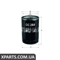 Фільтр масляний Audi VW Seat Skoda Mahle OC264