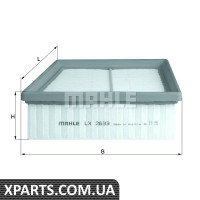 Фільтр повітряний Mahle LX2633