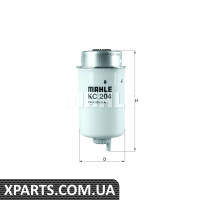 Фільтр паливний Mahle KC204