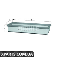 Фільтр повітря Renault Mahle LX20611