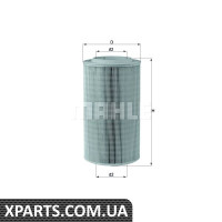 Фільтр повітря Citroen Fiat Peugeot Mahle LX2059