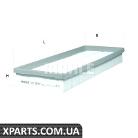 Фільтр повітряний MB CL-CLS-CLK-ES-SL 55 AMG 01M113.993 Mahle LX2877