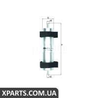 Фільтр паливний Mahle KL916