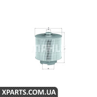 Фільтр повітряний Audi Mahle LX10061D