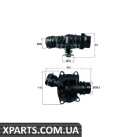 Термостат Opel Omega 2.5D 01- Mahle TI23388