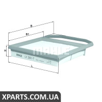 Фiльтр повiтряний Mercedes GL400 X166 E400 W212 надо 2 на авто Mahle LX28417