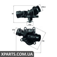Термостат, охолоджуюча рідина MAHLE TI23488