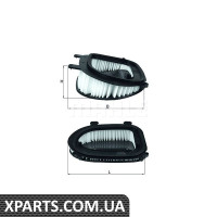 Фільтр повітря BMW X3/X5/X6 10 Mahle LX3541
