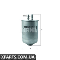 Фільтр паливний Renaul Megane III 15DCI Euro 6 Mahle KL7525D