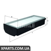 Фiльтр повiтряний BMW Mahle LX27961