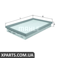 Фільтр повітря TOYOTA/LEXUS AurisCorollaAvensisLS460LS460L 06- Mahle LX2992