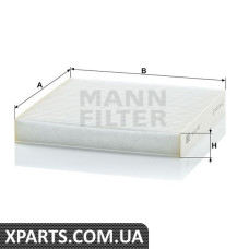 Воздушный фильтр салона MANN-FILTER CU21003