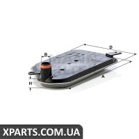 Гідравлічна коробка передач/автоматич MANN-FILTER H2826KIT