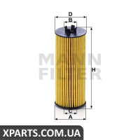 Фільтр масляний MANN-FILTER HU6009Z