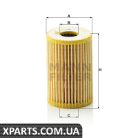 Фільтр масляний MANN-FILTER HU610X