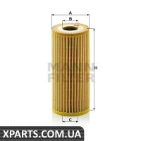 Фільтр масляний MANN-FILTER HU6153X
