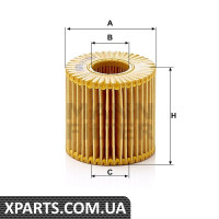 Фільтр масляний MANN-FILTER HU7019Z