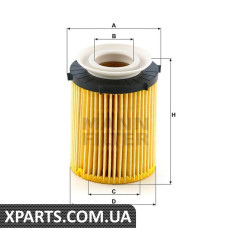 Фильтр масляный MANN-FILTER HU7116Z