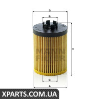 Фільтр масляний MANN-FILTER HU7128X